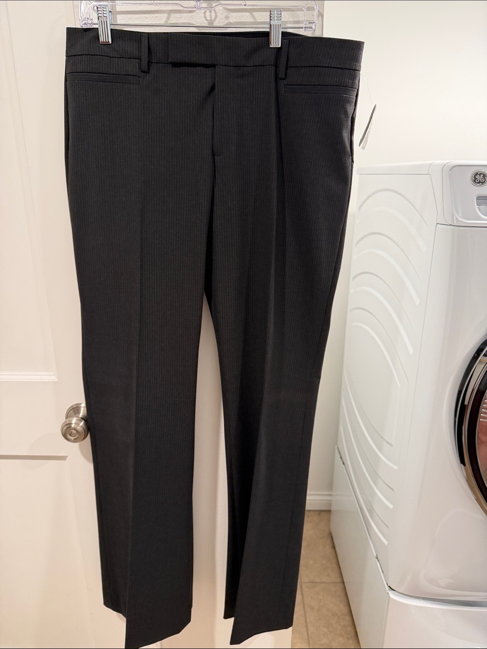 GAP Women’s Black Pinstripe Dress Pants